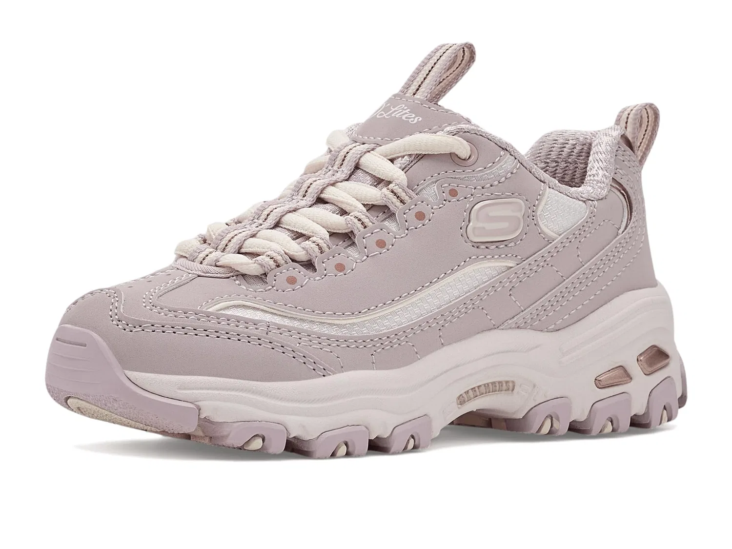 Кроссовки D'Lites 304155L (для маленьких и больших детей) Skechers Kids, Rosegold — фото 2