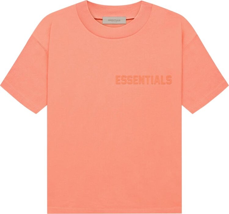 

Футболка Fear of God Essentials с логотипом, оранжевый