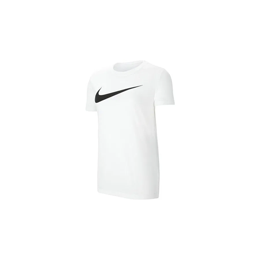 Женская футболка из футера с принтом Nike Df Park20 Ss Tee Hbr, Белый