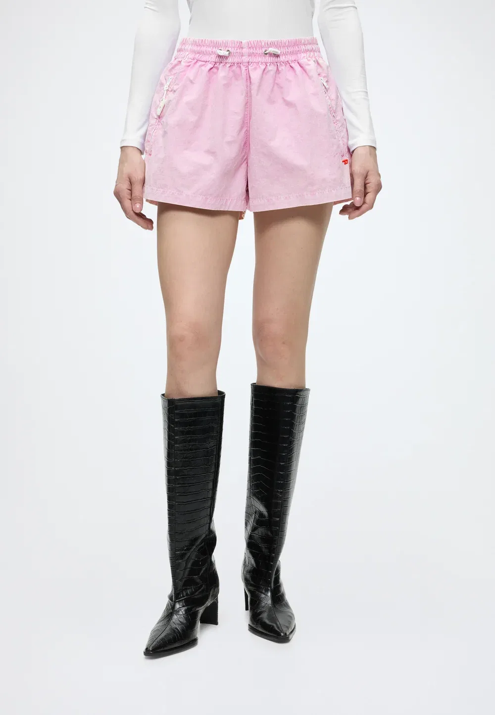 S-Oul - шорты Diesel, Lilac