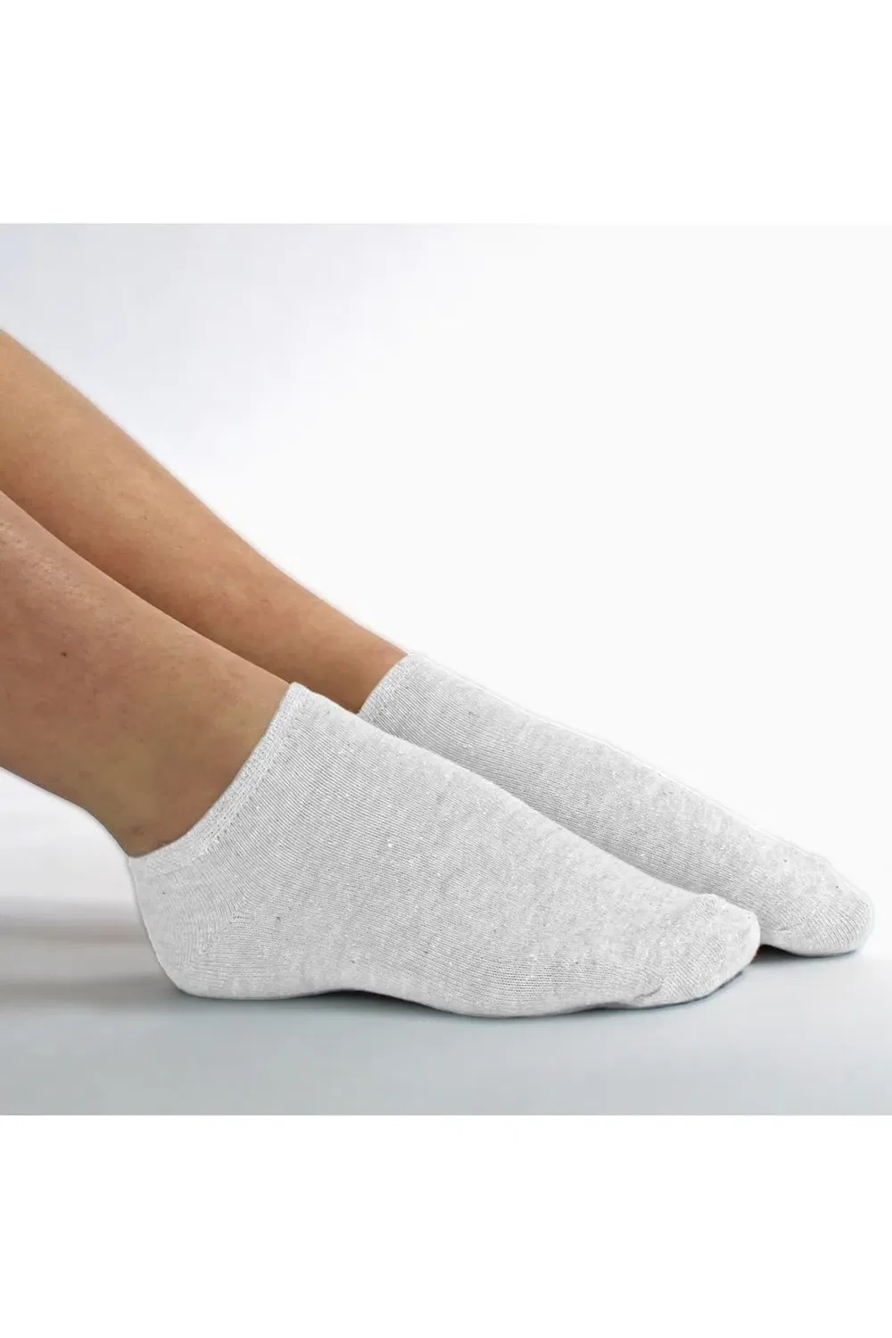 Комплект хлопковых носков Sock Snob, White — фото 3