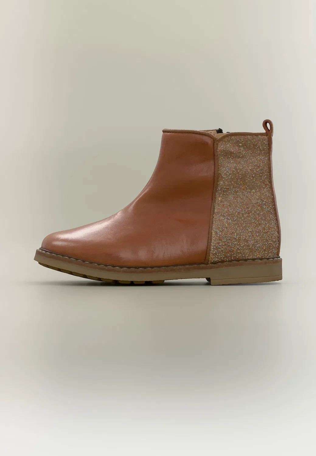 Классические ботильоны Trip Back унисекс Pom D'Api, Spall/Glitter/Marron/Platine-Coloured