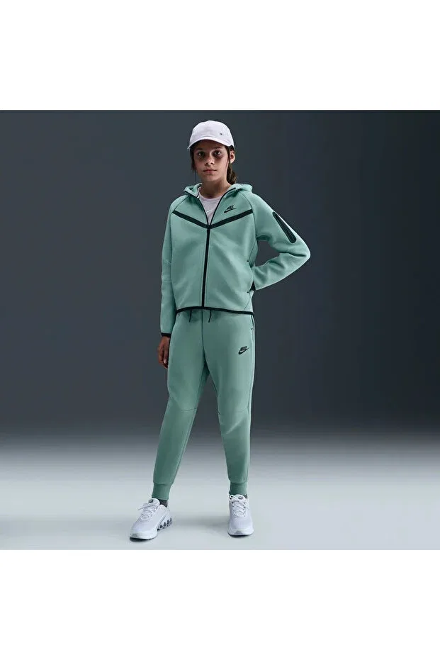 Детские спортивные джоггеры для девочек из флиса Nike, Green