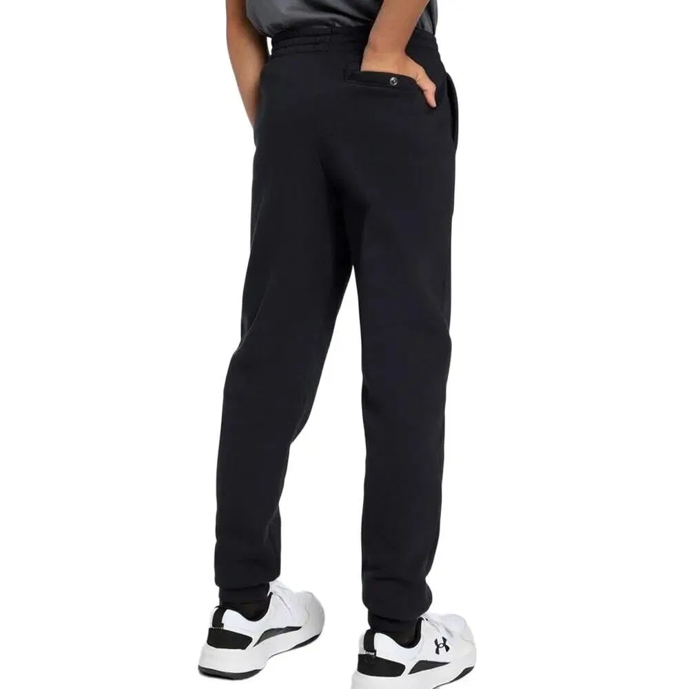 Детские спортивные штаны из флиса UA Rival Fleece Under Armour, Schwarz — фото 3