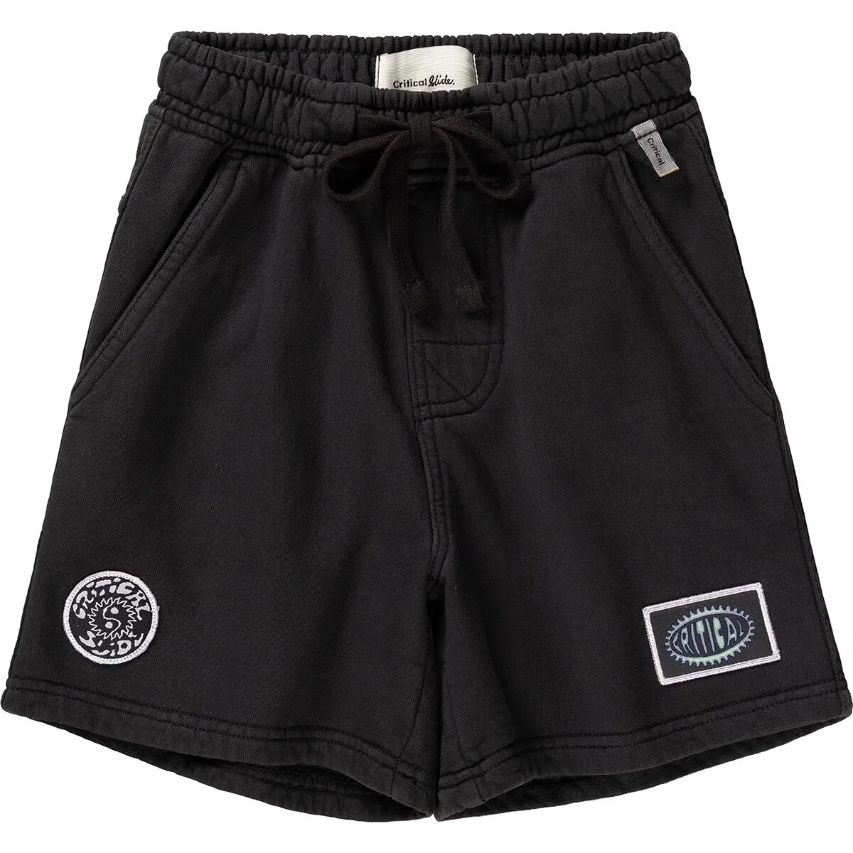 Детские шорты из флиса с принтом Buzzed Fleece Short The Critical Slide Society, Vintage Black