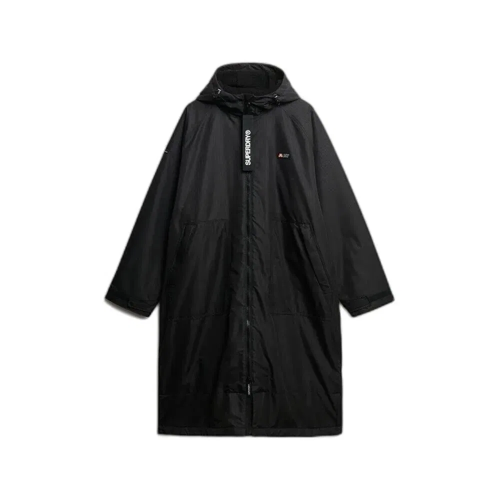 Женская ветровка-халат Superdry, Черный