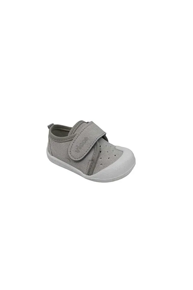 Детские ботинки для малышей с липучкой Vicco, Gray Gray
