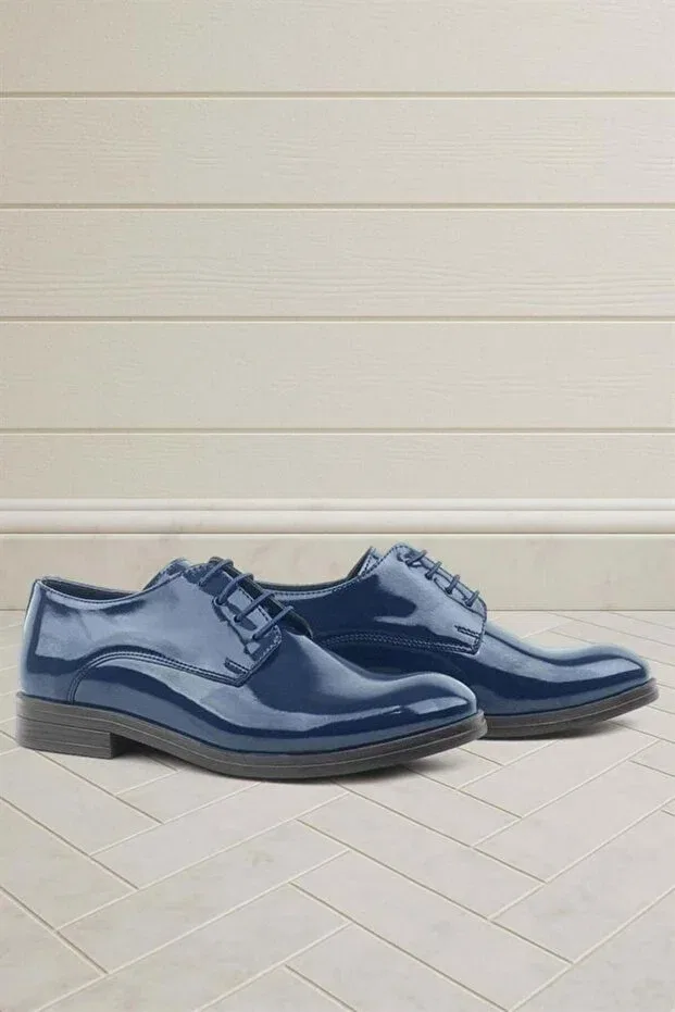 Детские туфли для мальчиков с принтом Rakerplus, Navy Blue