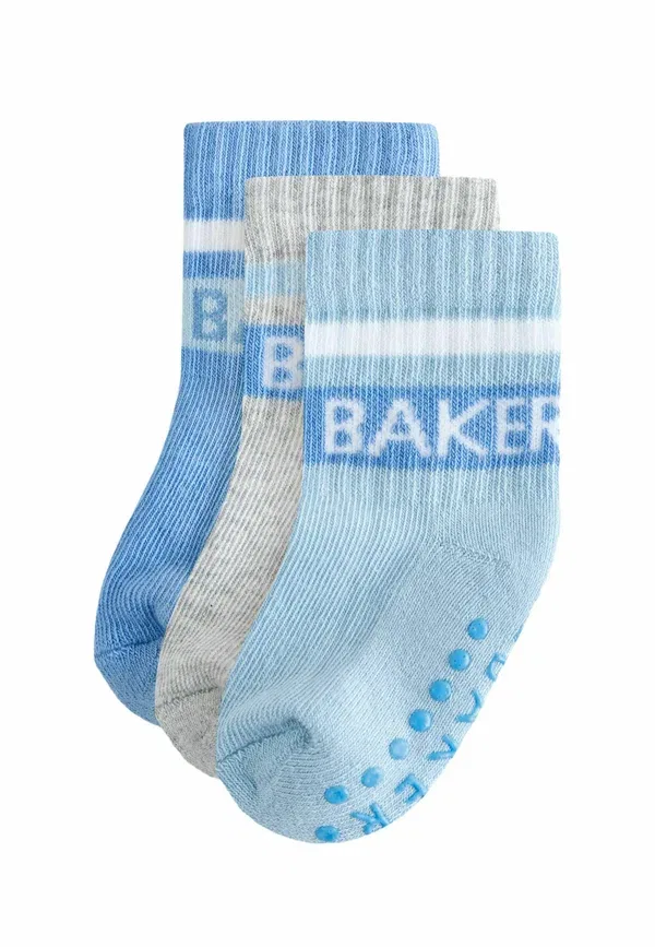 Набор из 3 носков Gripper Baker By Ted Baker, мультиколор