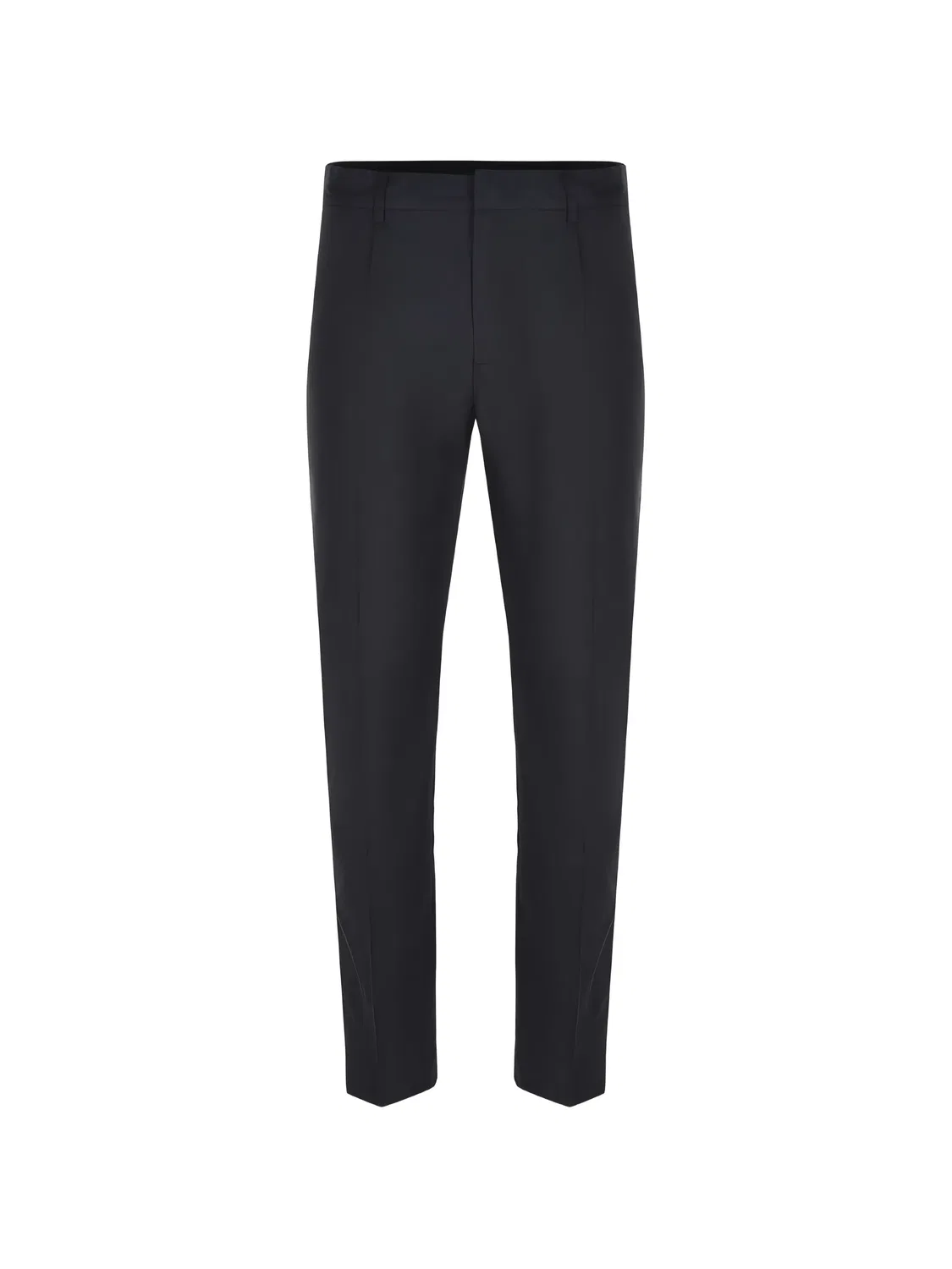 Брюки с логотипной пластиной, синие Emporio Armani, синий