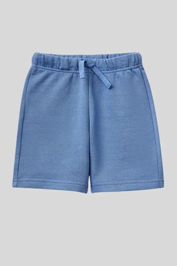 Детские шорты для мальчиков с принтом Benetton, Light Blue