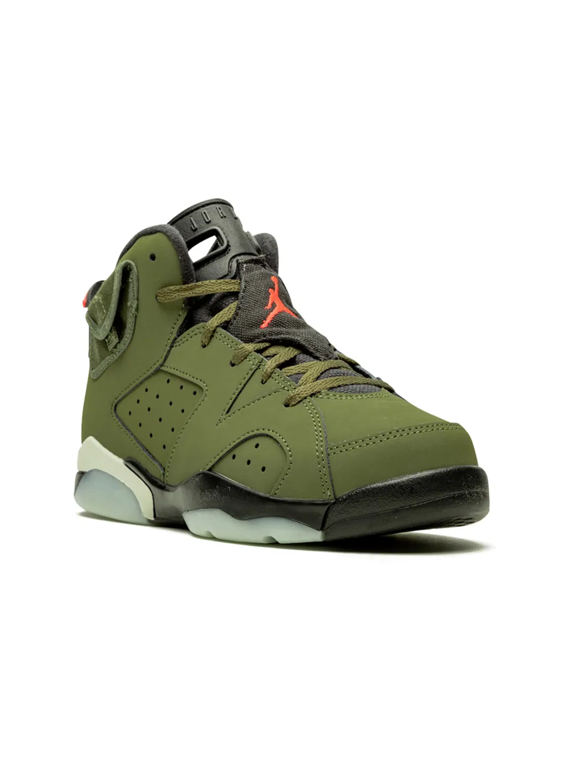 Кроссовки Air Jordan 6 "Cactus Jack", оливковый