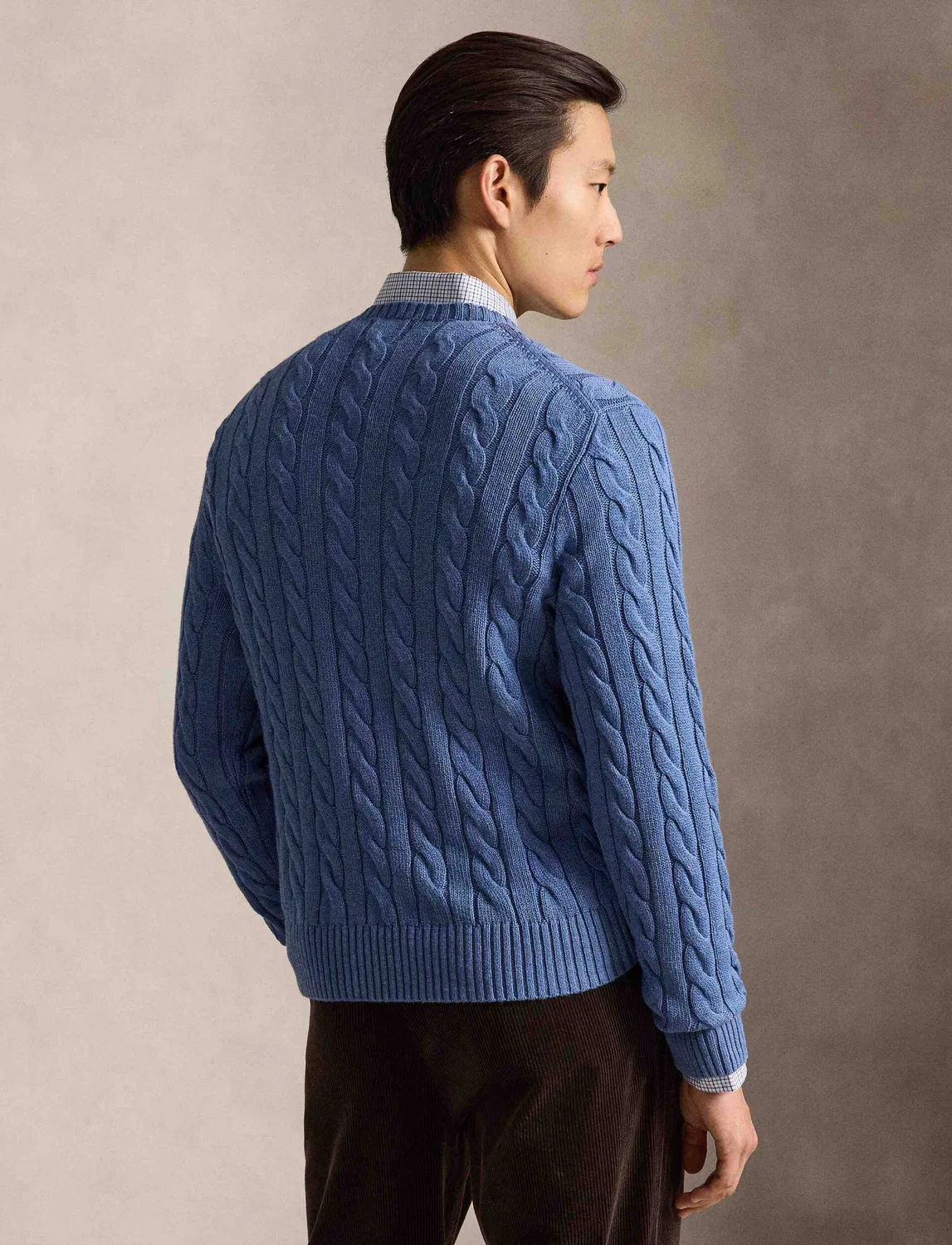 Свитер с круглым вырезом Polo Ralph Lauren, Blu — фото 3