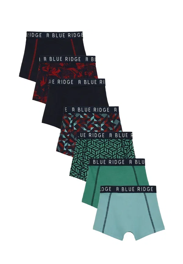 Комплект из топа и шорт с принтом Blue ridge, We Fashion, красный — фото 2
