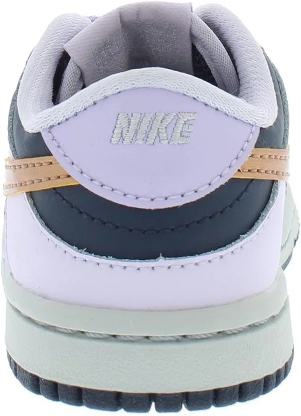 Детские кроссовки для мальчиков Dunk Low SE Nike, Thunder Blue/Metallic Copper — фото 4