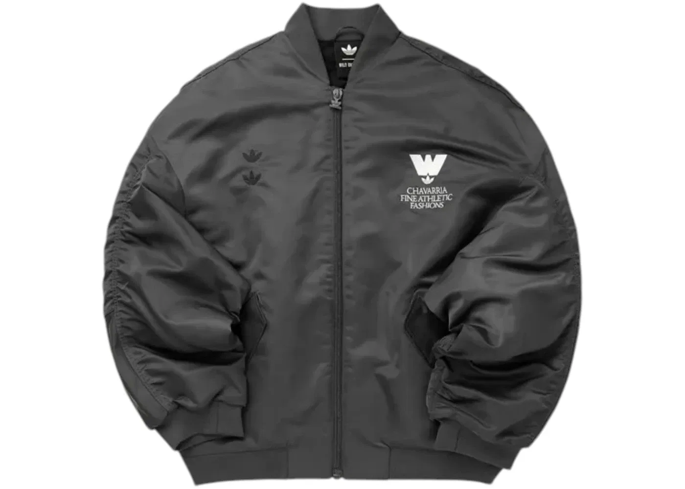 Унисекс-куртка бомбер с длинным рукавом Adidas x Willy Chavarria, Grey