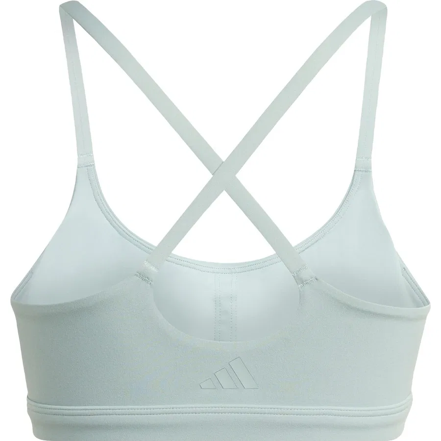 Спортивный бюстгальтер с легкой поддержкой Performance All Me Light Support adidas, Белый — фото 4