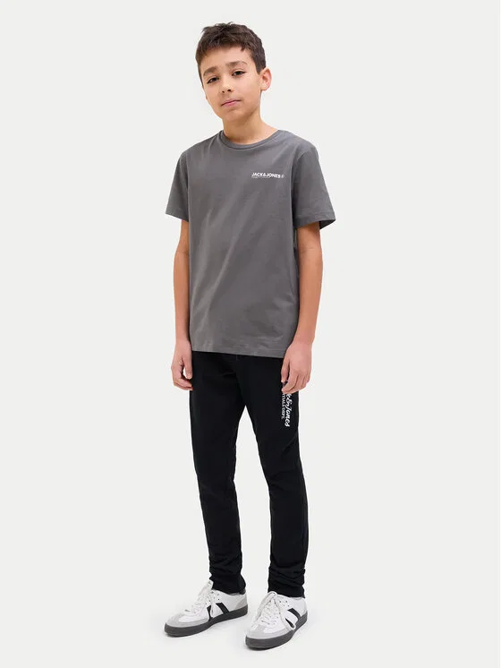 Футболка regular fit Hawaii Jack & Jones Junior, серый — фото 2