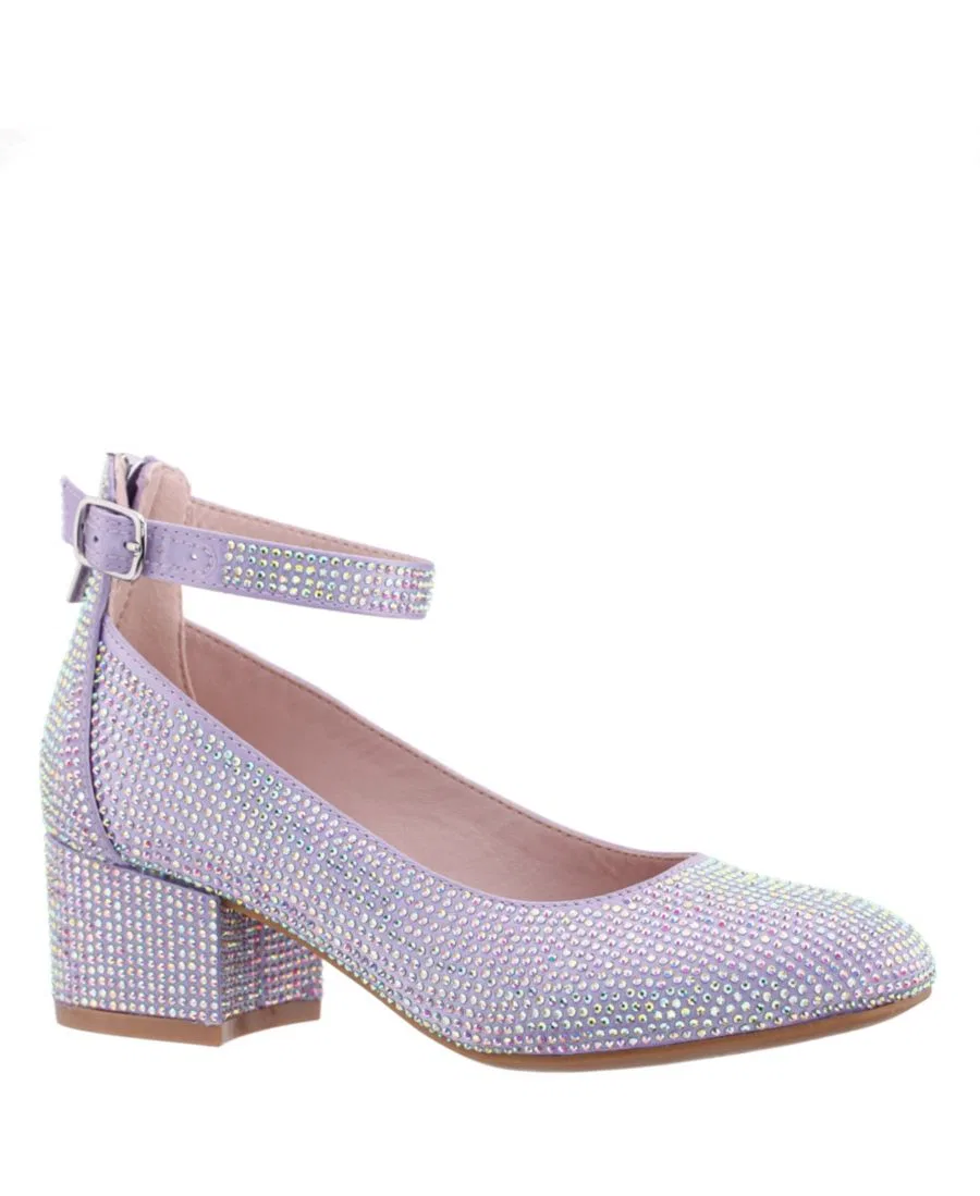 Туфли-лодочки с ремешком на щиколотке LENNIE2 Nina, Light Purple