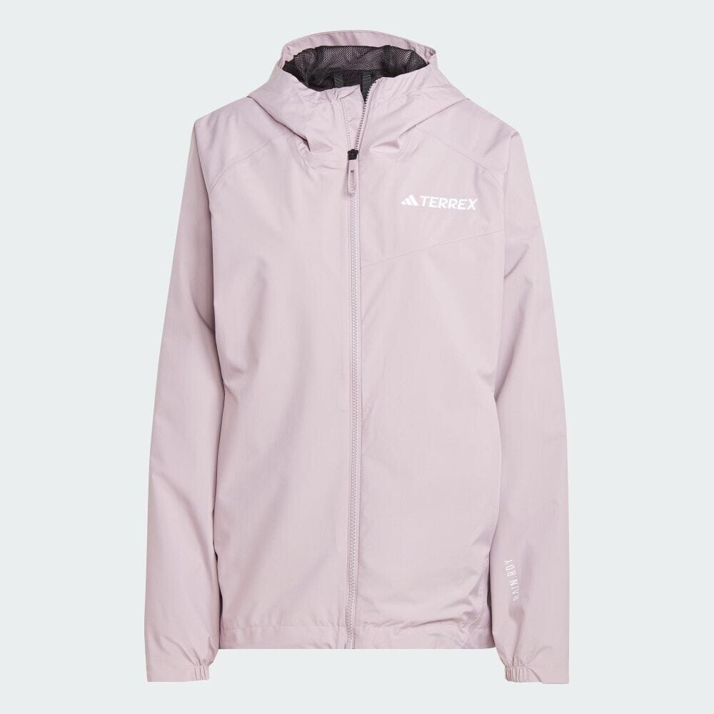 

Куртка-дождевик Adidas Terrex Multi 2l, светло-фиолетовый