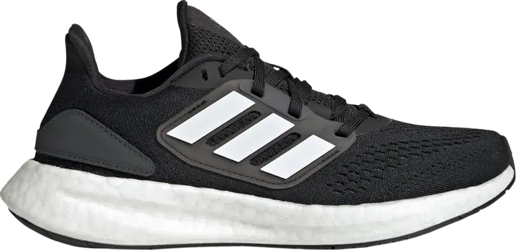 

Кроссовки Adidas PureBoost 22 J 'Black White', черный