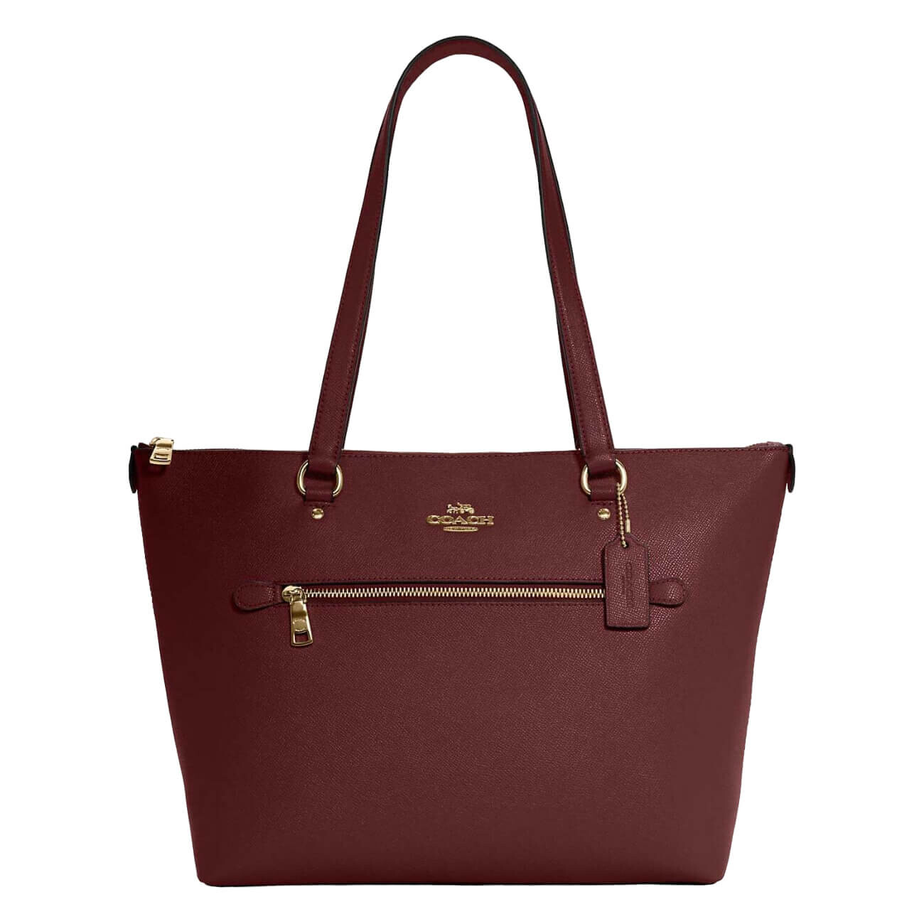 

Сумка Coach Outlet Gallery Tote, бордовый, Красный, Сумка Coach Outlet Gallery Tote, бордовый
