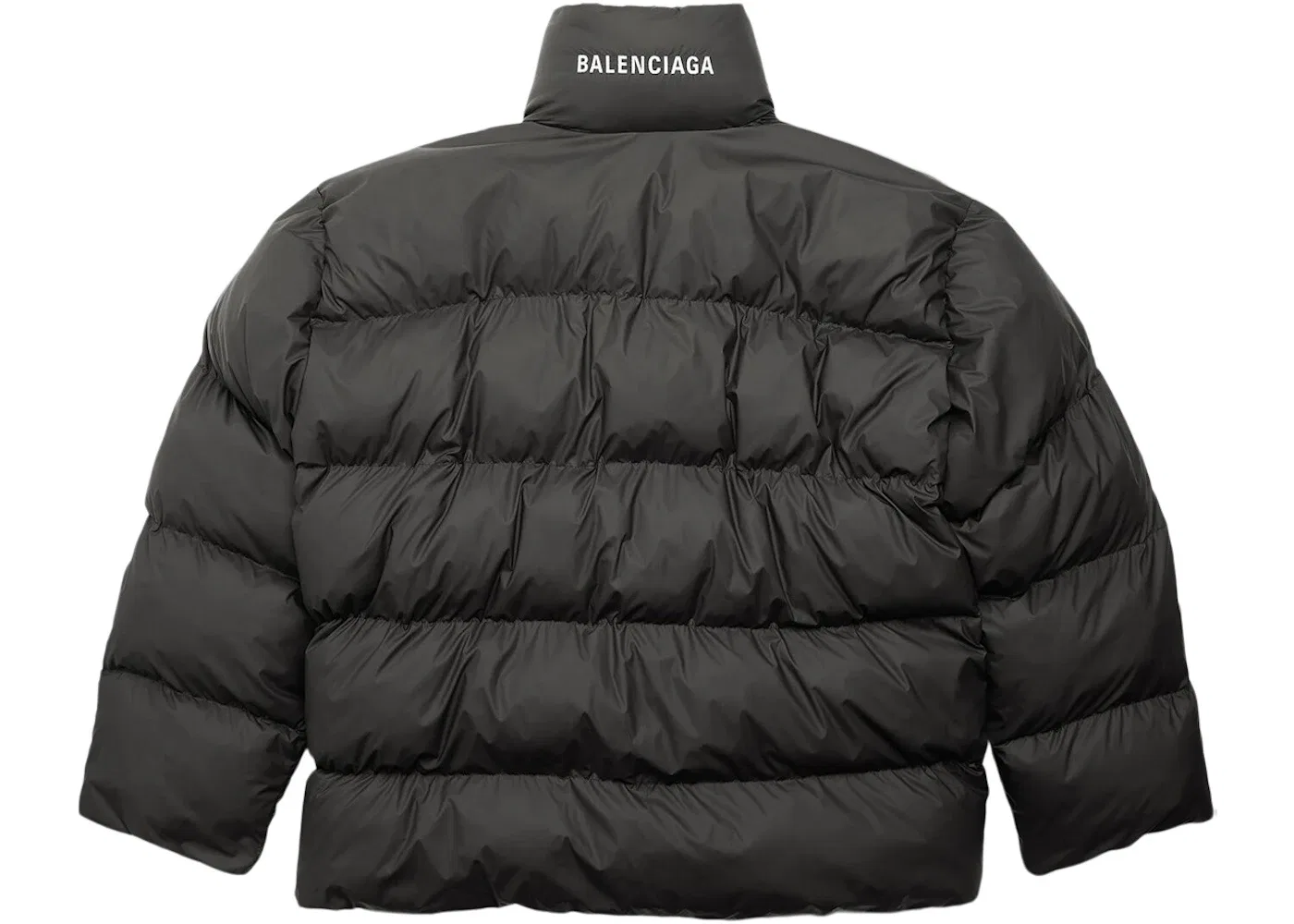 Мужская куртка-пуховик Wrap Puffer Balenciaga, Black — фото 2