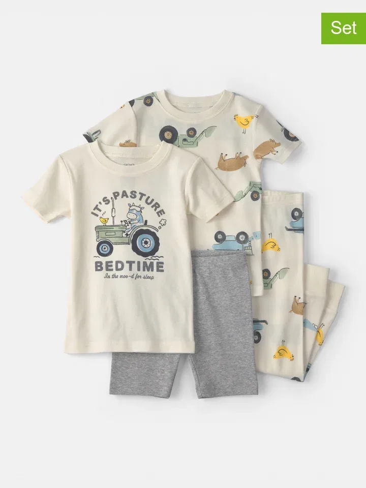 Пижама комплект 2 предмета, бежевый Carter'S