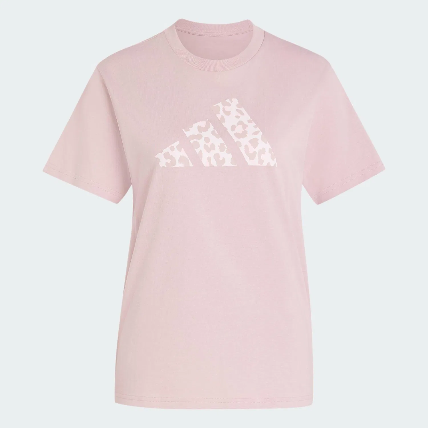 Мужская футболка с принтом GRAPHIC T-SHIRT MIT ANIMALPRINT Adidas, Tieflila — фото 2