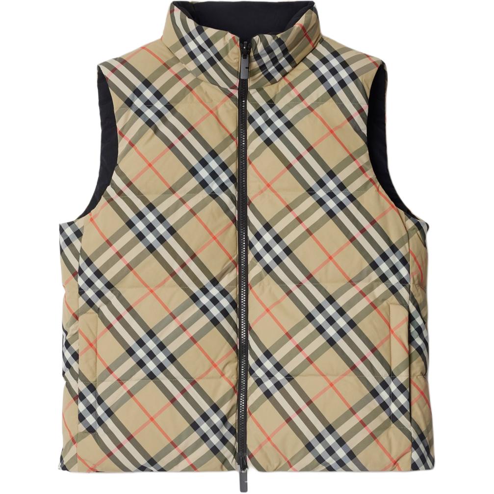 

Burberry Съемный стеганый жилет, Brown