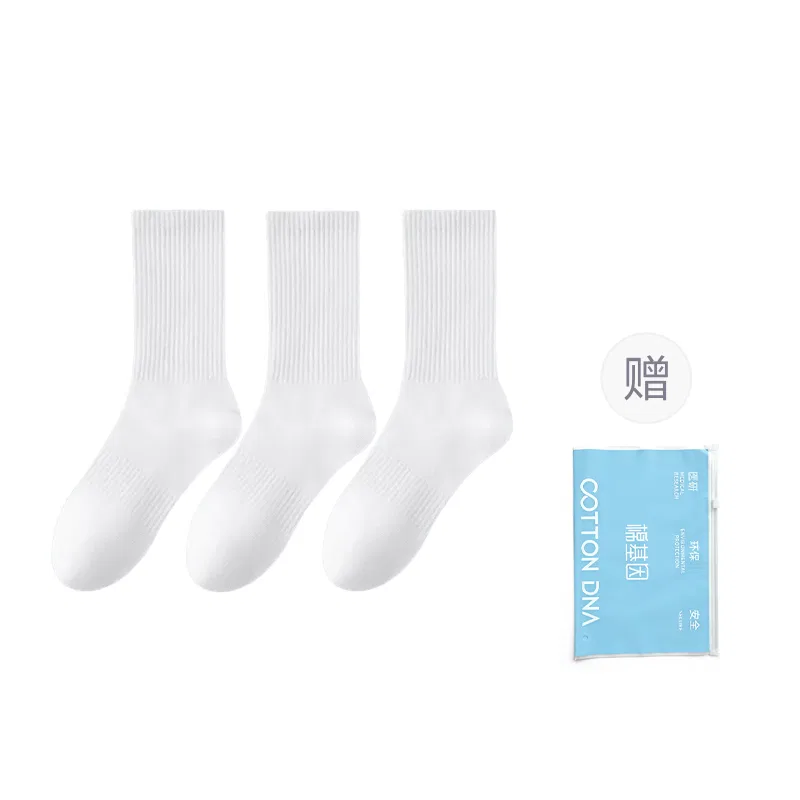 Детские носки-гольфы 3 пары Cotton Gene, White