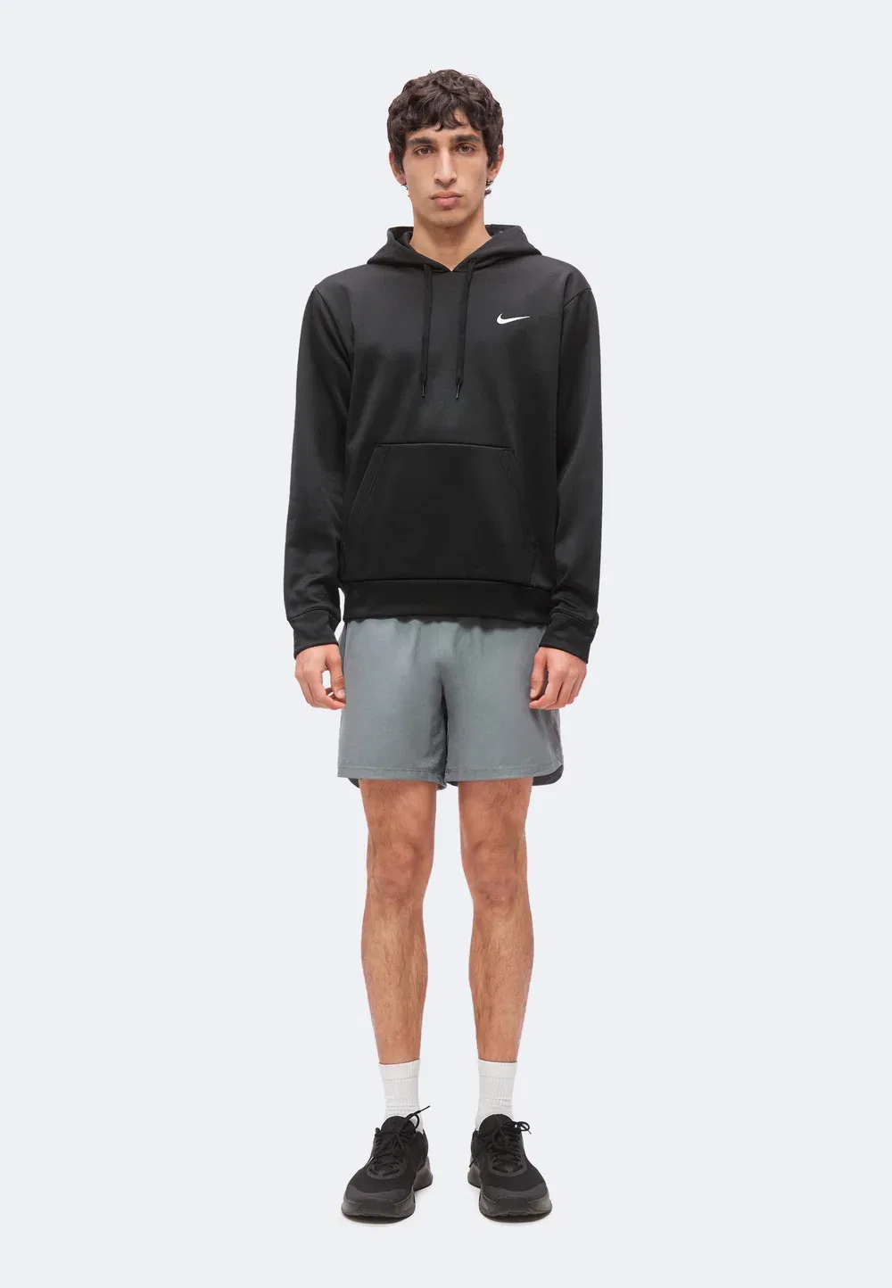 Flex - худи Nike Performance, Black/White — фото 2