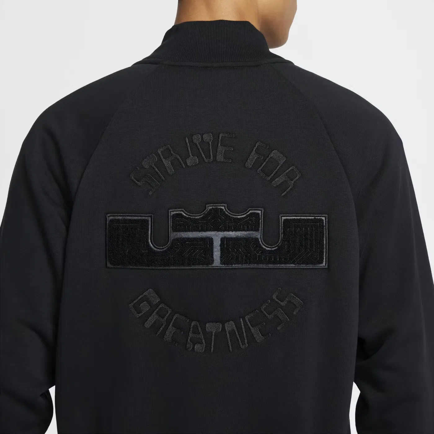 Куртка баскетбольная с технологией Therma-FIT Lebron Standard Issue Nike, черный — фото 3