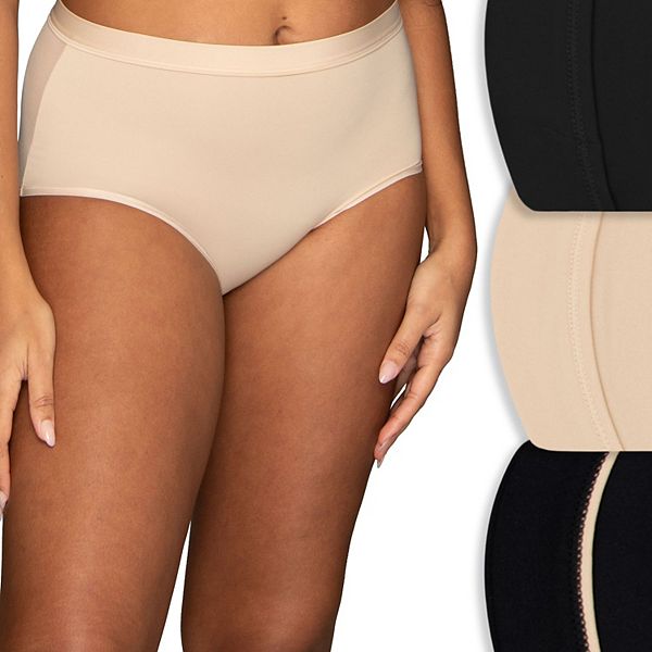 

Женские трусы ultimate stretch 3 шт 13431 Vanity Fair Lingerie, Midnight Black