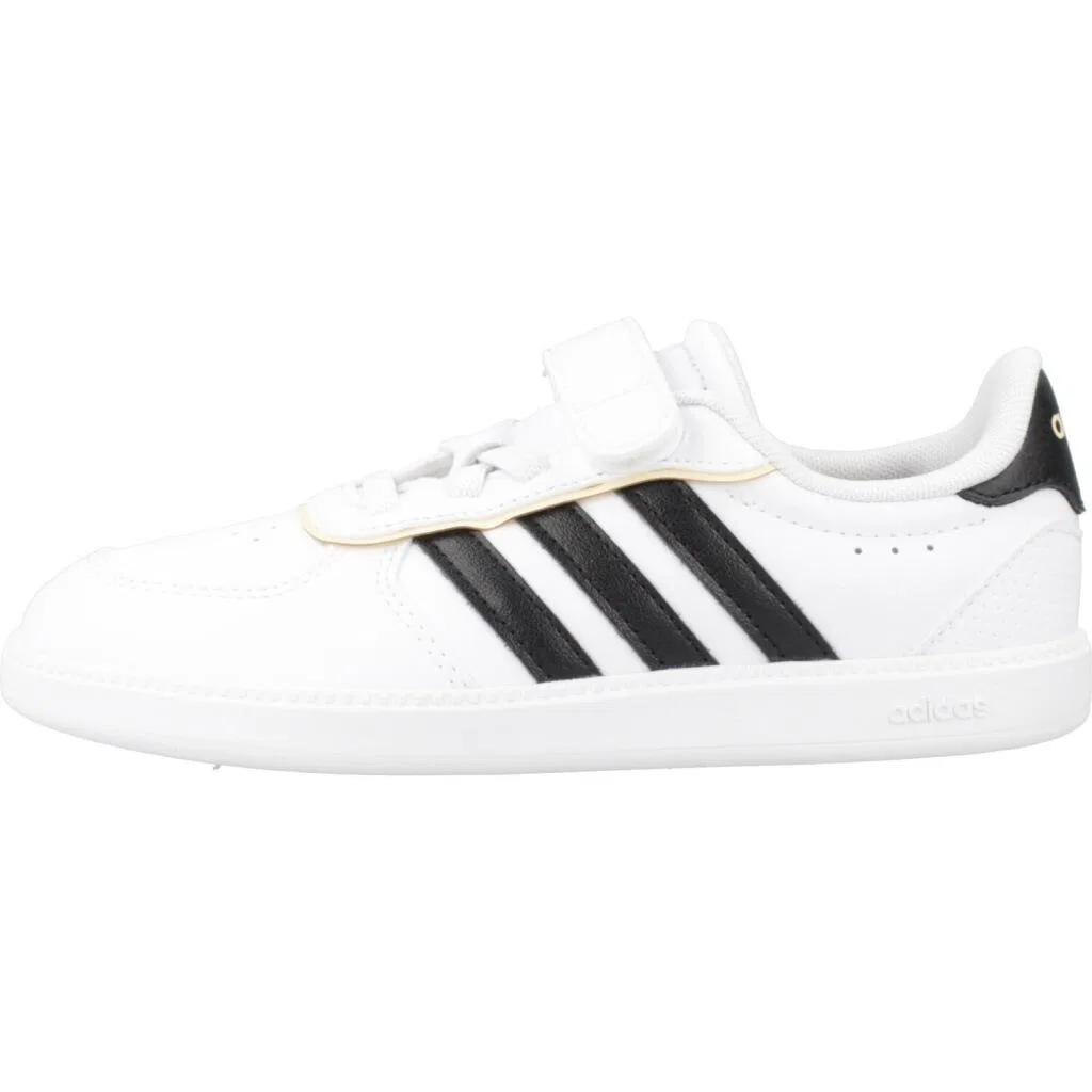 Детские кроссовки с эластичными шнурками BREAKNET SLEEK EL C Adidas, Weiss — фото 2