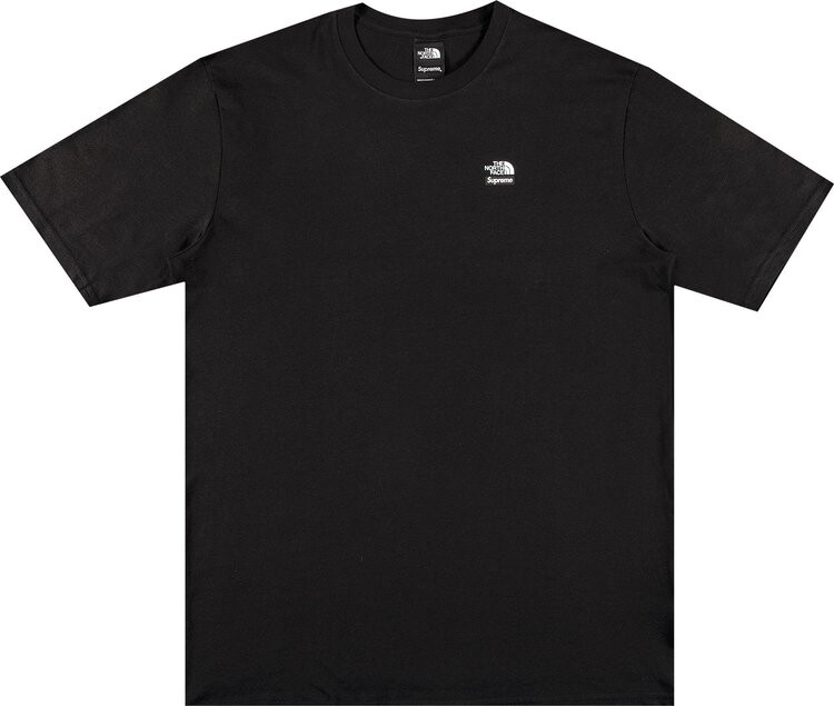 

Футболка Supreme x The North Face Mountains Tee 'Black', черный