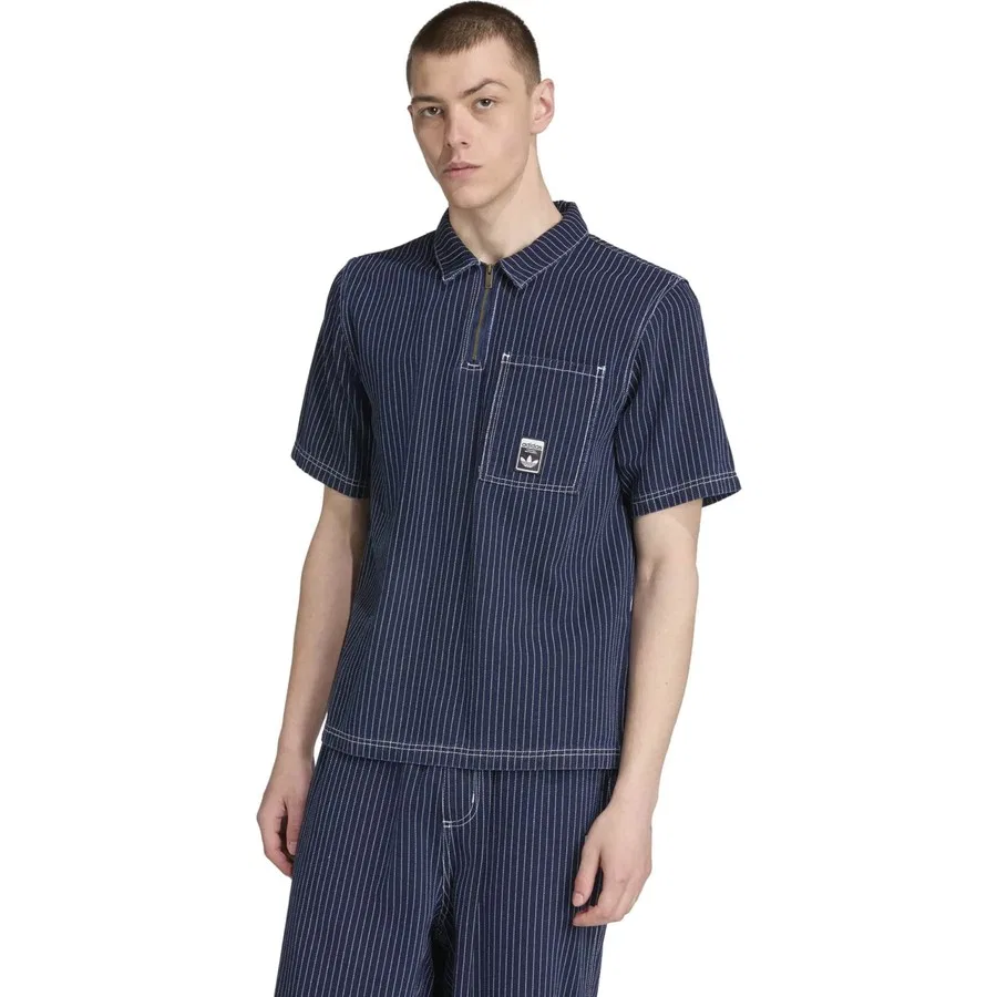 Футболка свободного кроя с коротким рукавом GRAPHIC LO SH JW0169 adidas, Синий