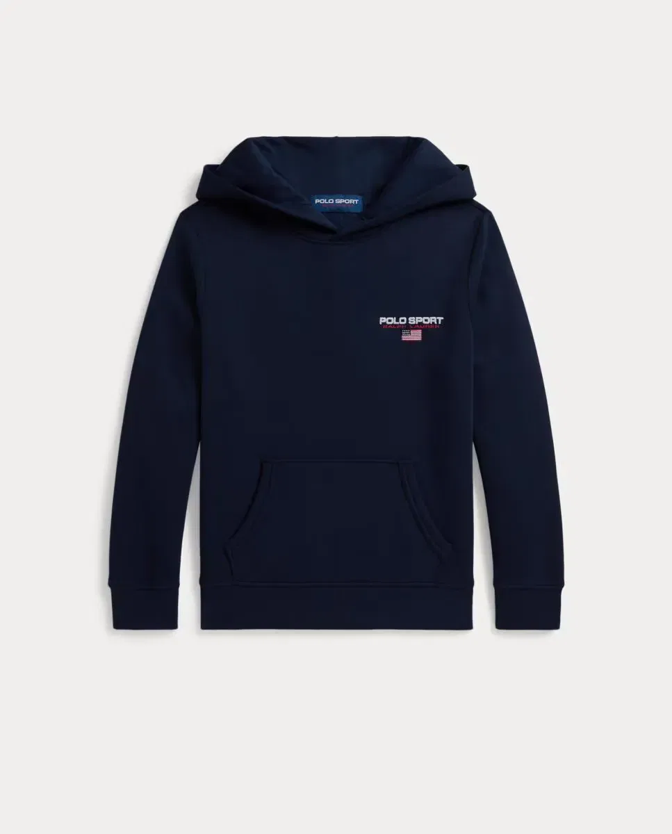 Детское худи с логотипом Polo Sport Polo Ralph Lauren, Azul Marino