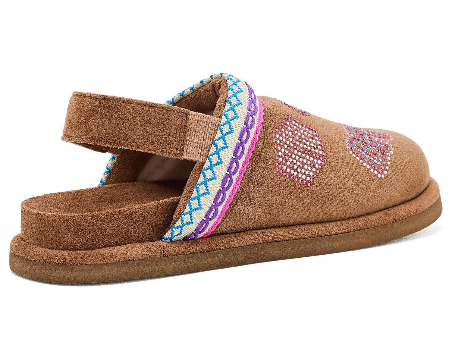 Тапочки Chip (для малышей и маленьких детей) Steve Madden Kids, Cognac — фото 4