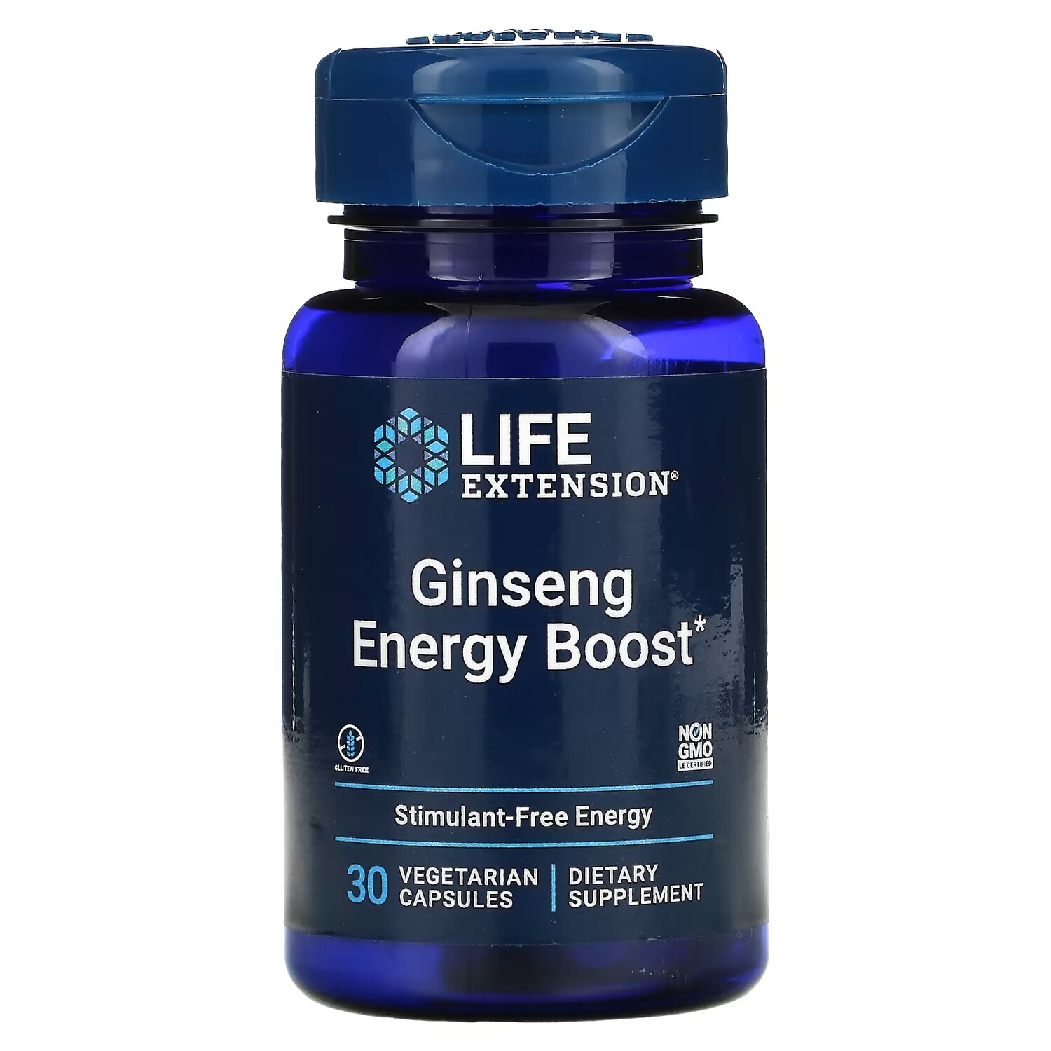 

Life Extension Ginseng Energy Boost добавка с женьшенем для повышения уровня энергии, 30 вегетарианских капсул