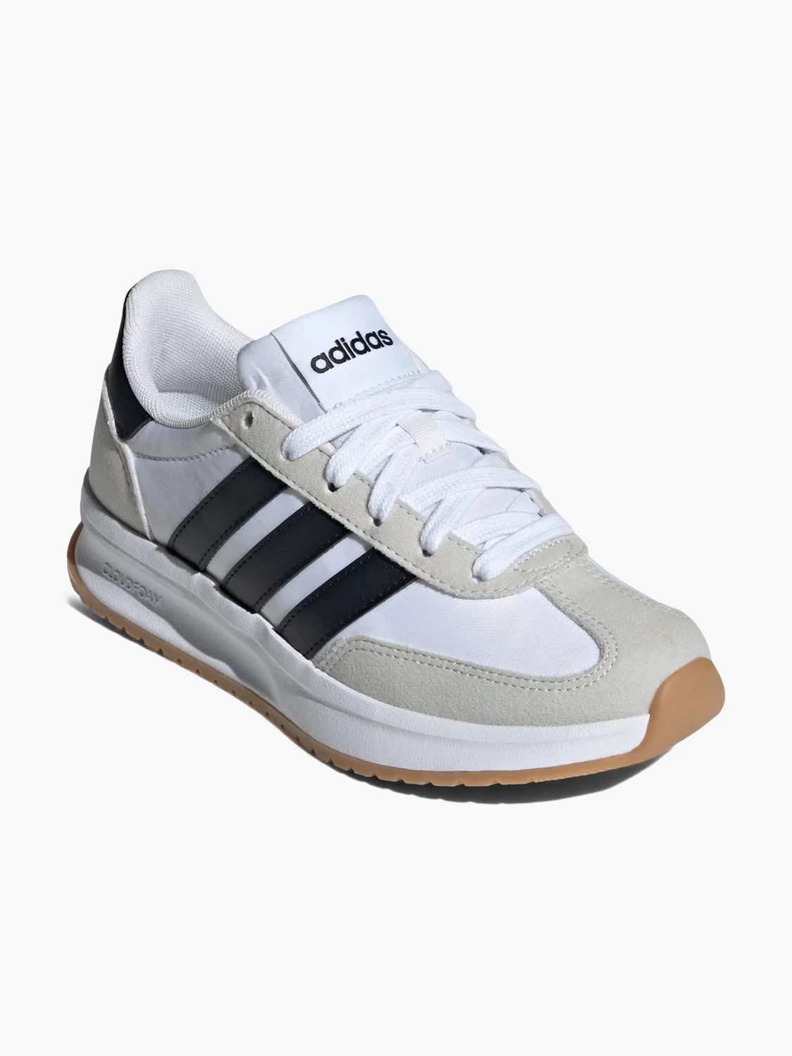 Детские тренировочные кроссовки с Cloudfoam Adidas, белый — фото 3