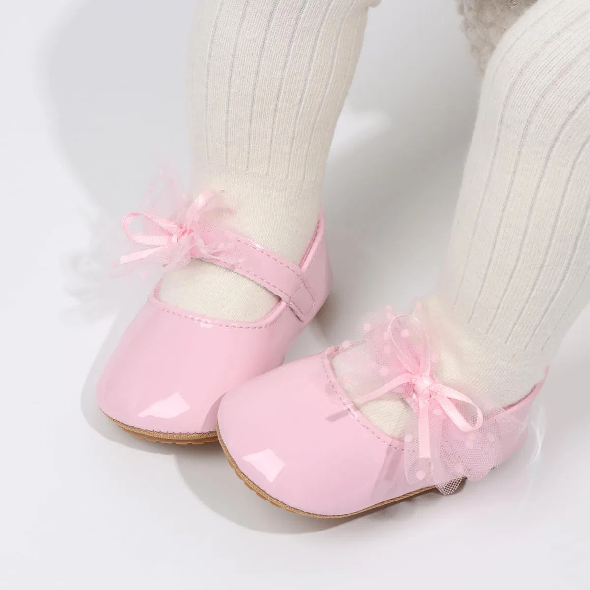 Детские туфли Мэри Джейн для девочек Purepips, Pink — фото 4
