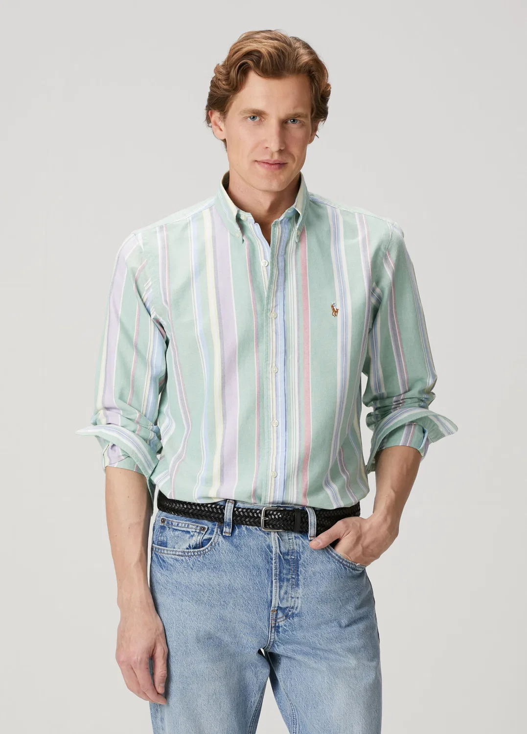 Рубашка с рисунком Polo Ralph Lauren, green