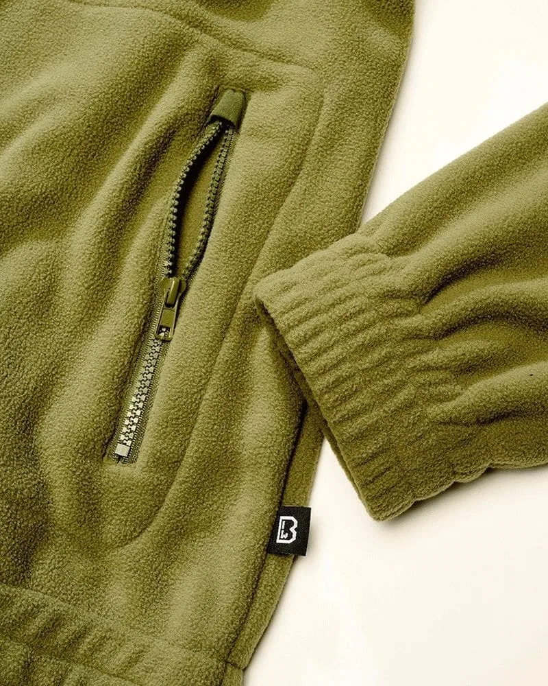 Мужская флисовая куртка Combat Brandit, Khaki — фото 3