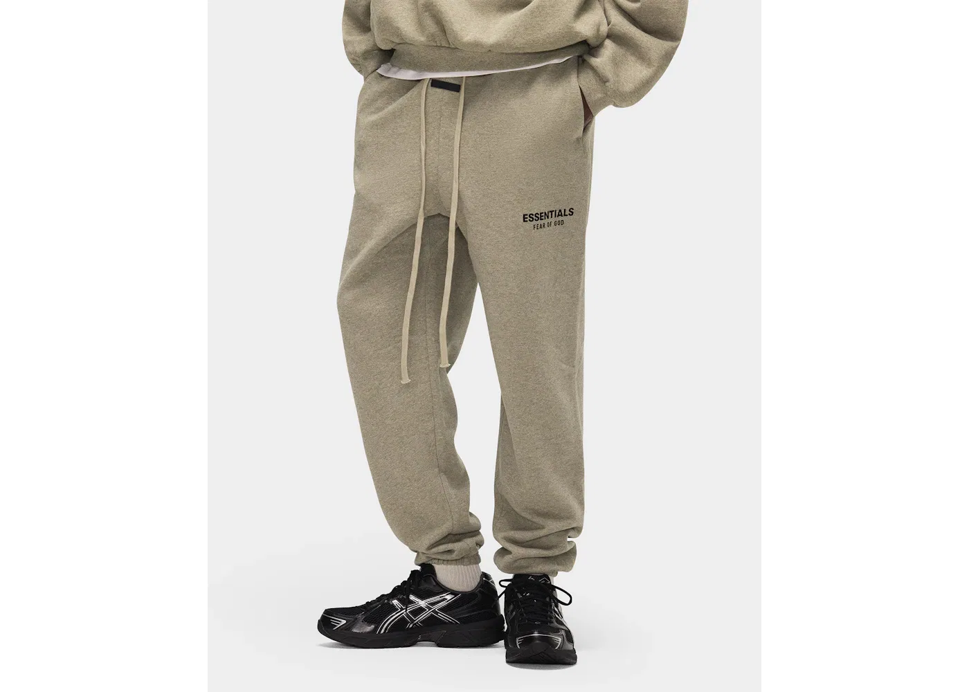 Мужские спортивные штаны с флисом модель Sweatpant (FW24) Fear of God, Heather Gray — фото 3