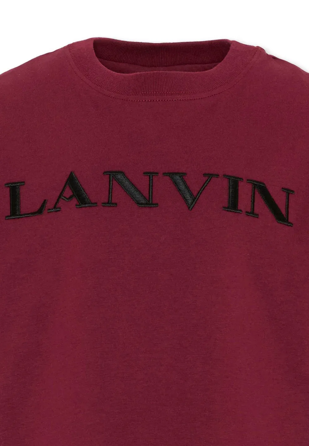Футболка унисекс - футболка с принтом Lanvin, Bordeaux — фото 3