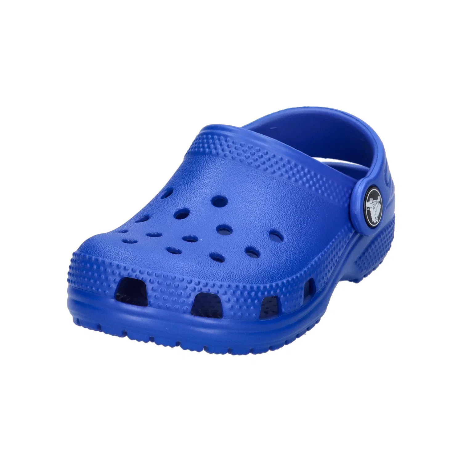 Детские классические клоги с регулируемым ремешком Classic Clog T Crocs, Konigsblau Pastellblau — фото 4