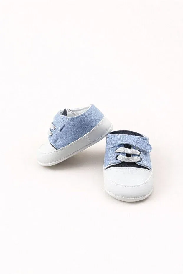 Детские туфли для мальчиков мягкие Numix Baby Kids, Blue — фото 4