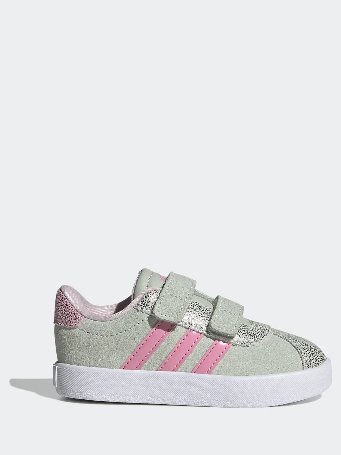 Кроссовки детские adidas VL Court 3.0, зеленый