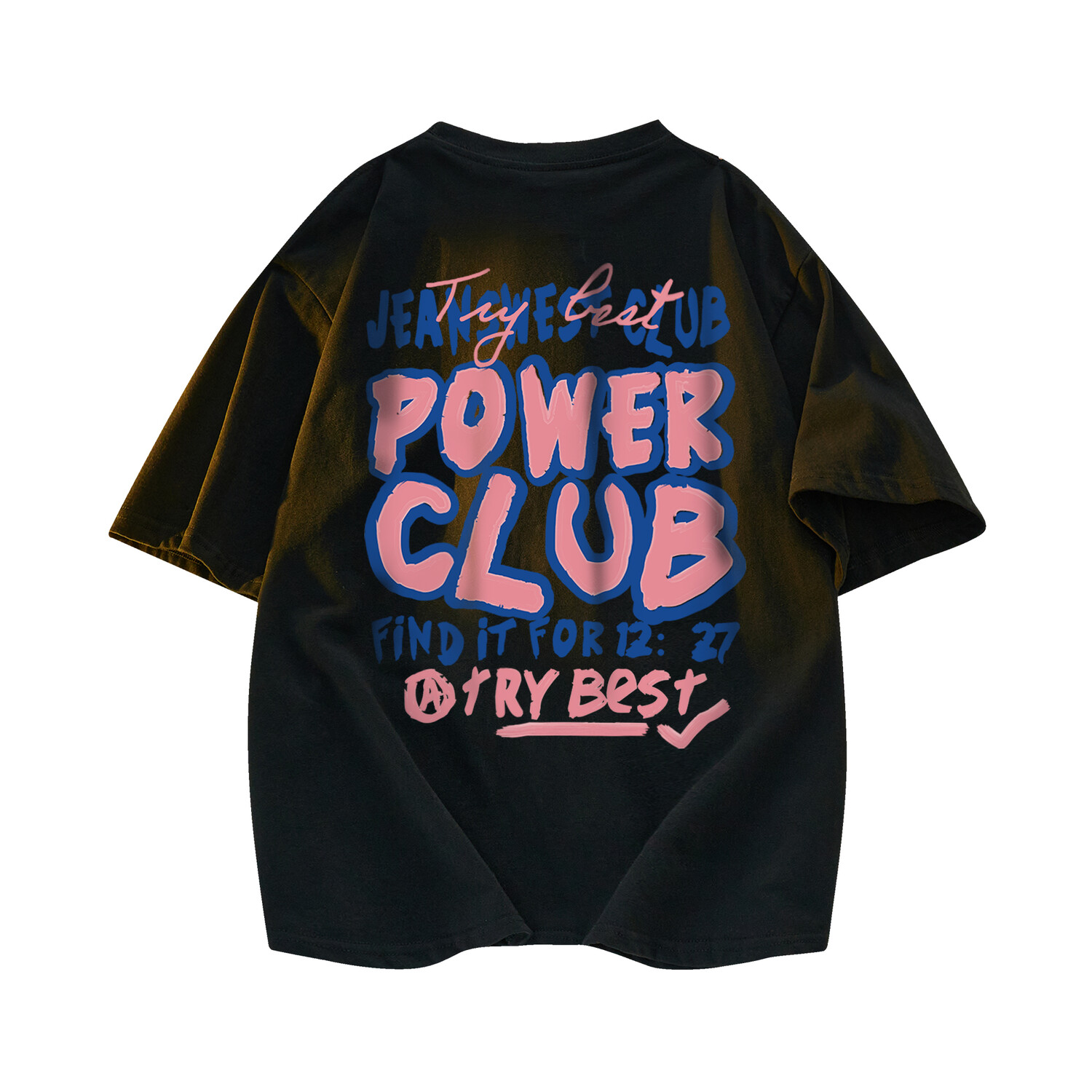 

JEANSWEST CLUB Футболка унисекс, Градиент Черный